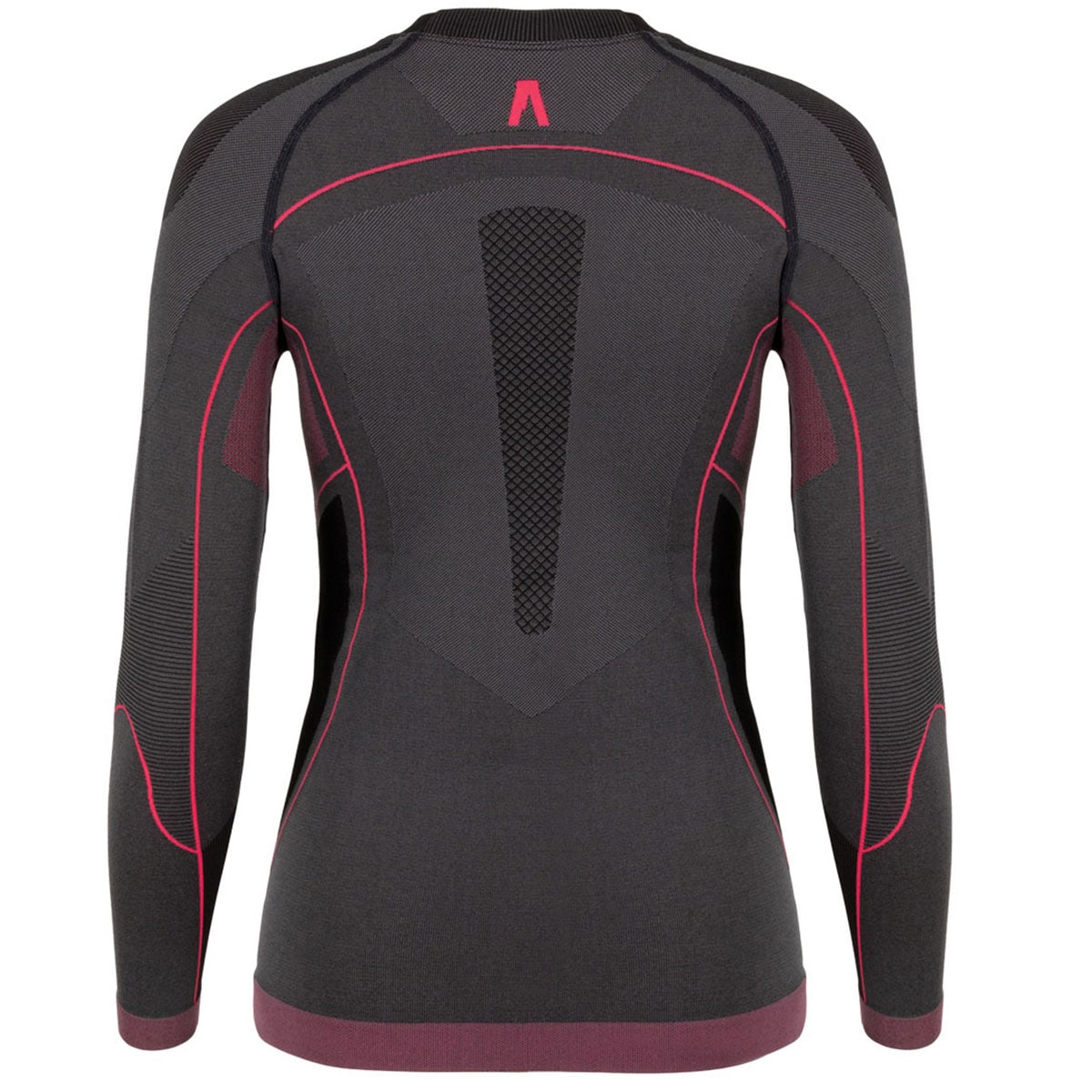 Bielizna termoaktywna damska Alpinus Mora Set - Graphite/Pink