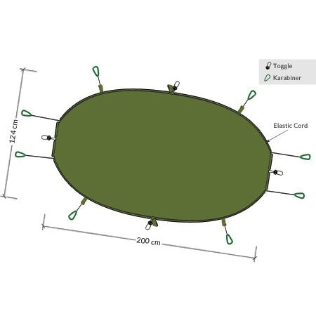 Ocieplacz DD Hammocks do Hamaka - olive