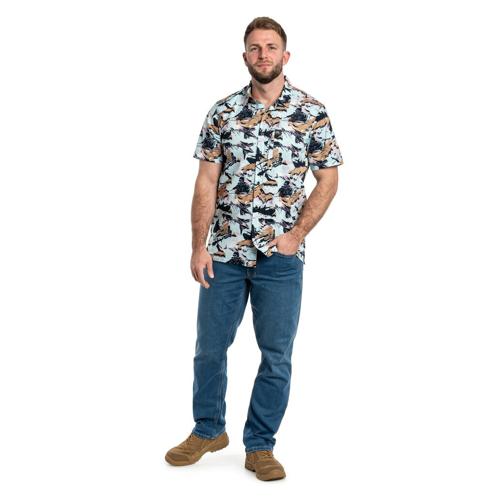 Koszula Helikon Tactical Hawaiian Short Sleeve - Pacific