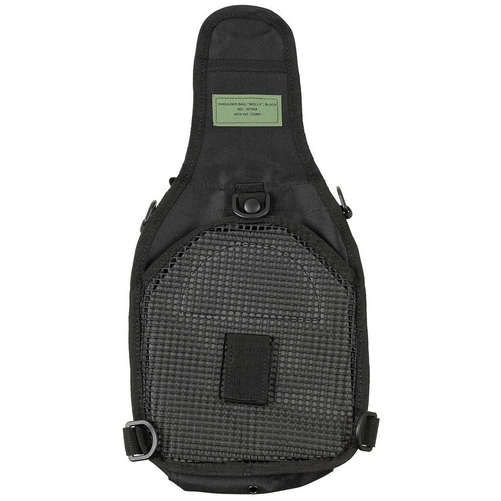 Torba na ramię MFH Shoulder Bag Molle 7 l - Black