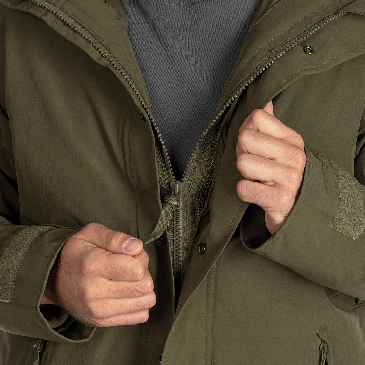 Kurtka Mil-Tec ECWCS Wet Weather Gen.II z podpinką - Ranger Green