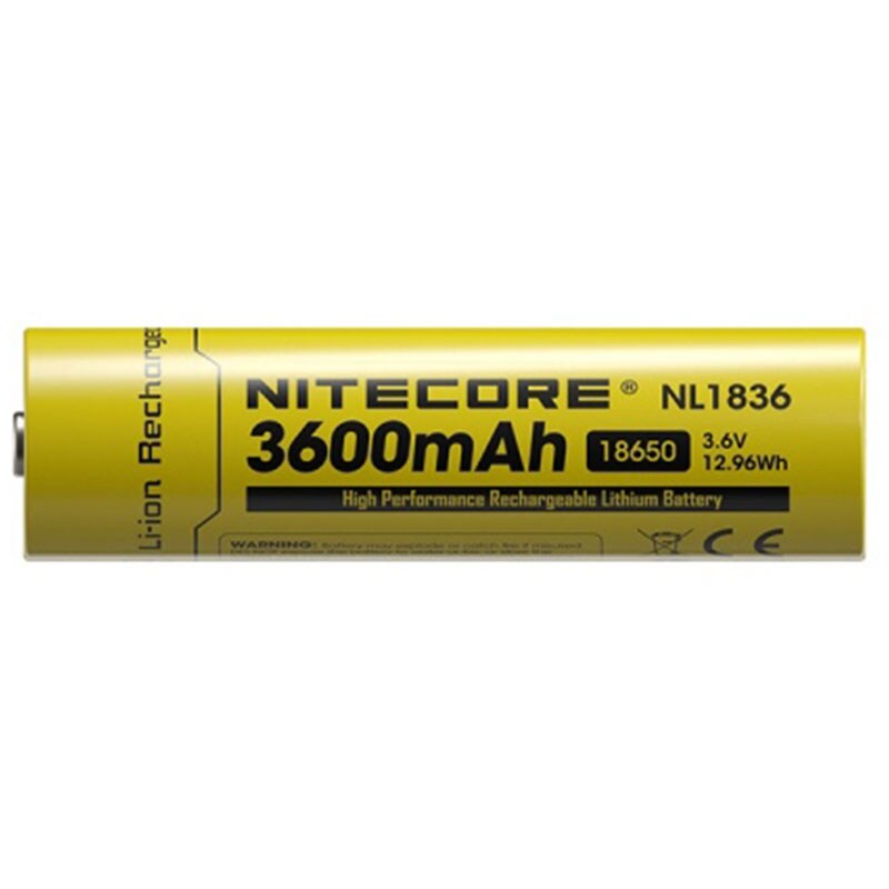 Akumulator Nitecore 18650 NL1836 3,6 V - 3600 mAh