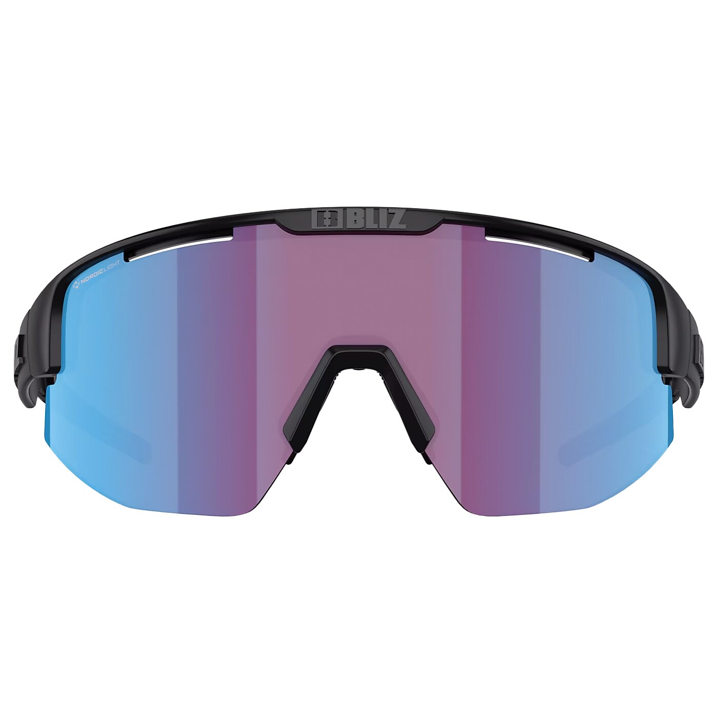 Okulary przeciwsłoneczne Bliz Matrix Nano Optics - Black/Rose Violet Blue