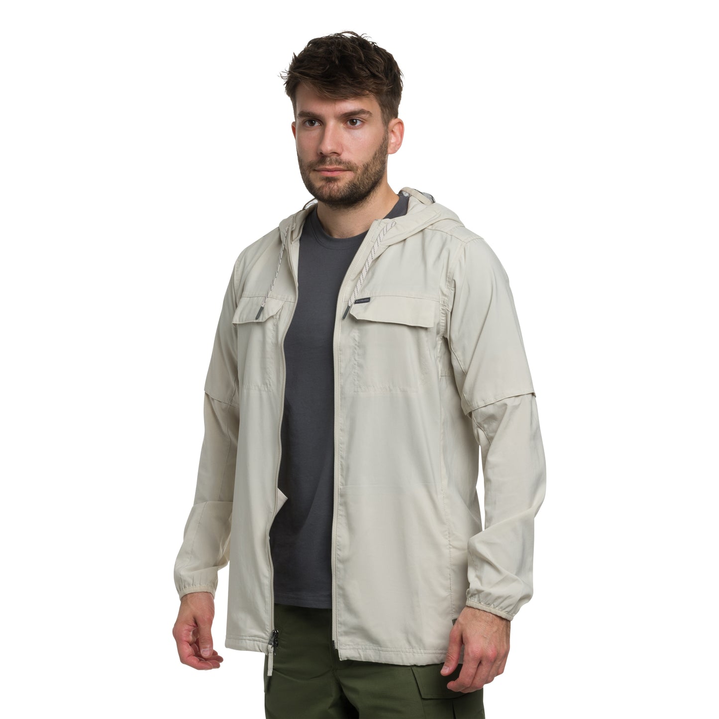 Kurtka Columbia Skien Valley Hooded Insect Shield - Dark Stone