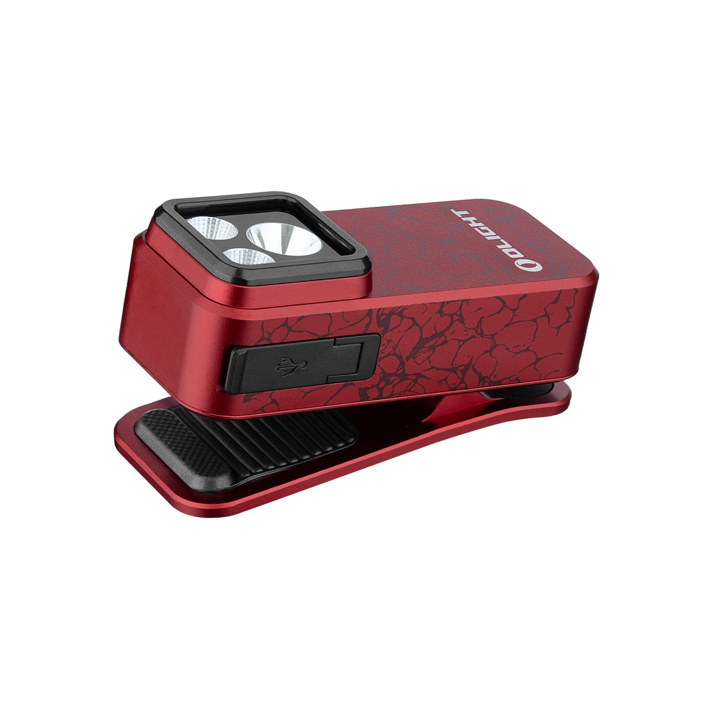 Latarka akumulatorowa Olight Oclip Pro Molten Lava - 500 lumenów