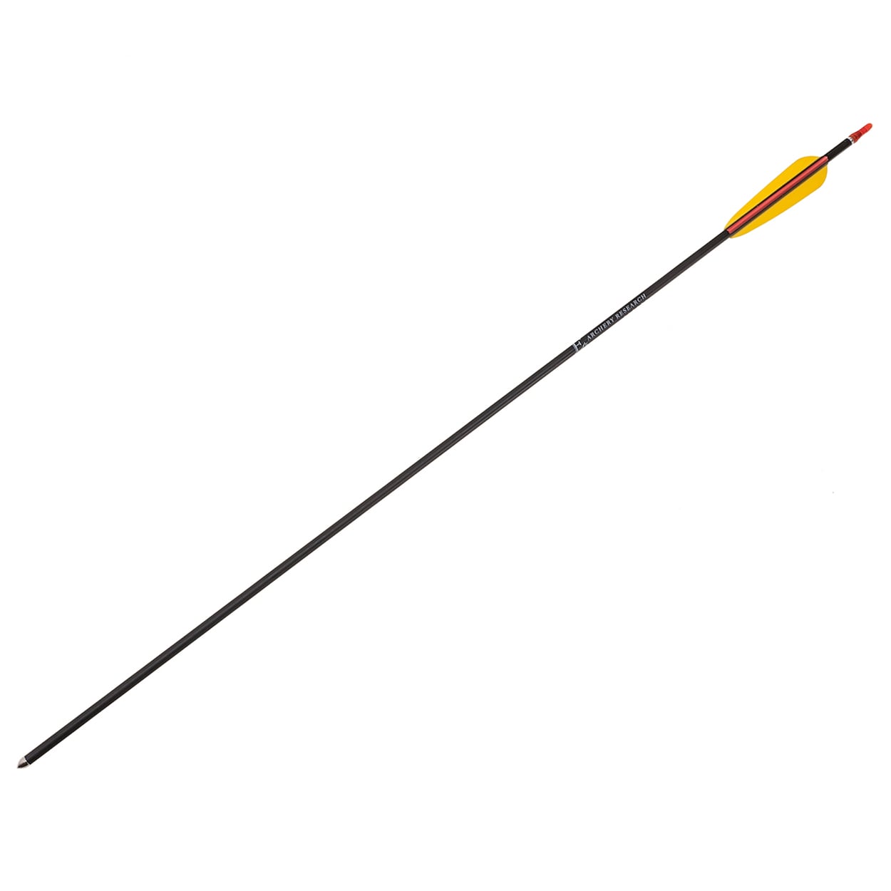 Strzała aluminiowa Poe Lang 30" 7,2 mm Black - zestaw 3 szt.