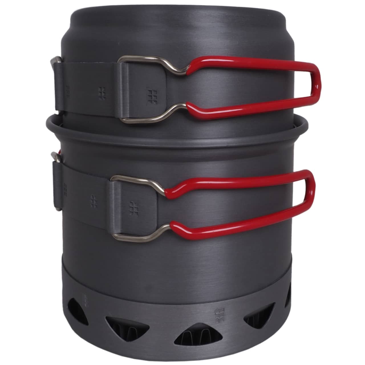 Menażka aluminiowa Alpinus Valdes Radiator - Szara