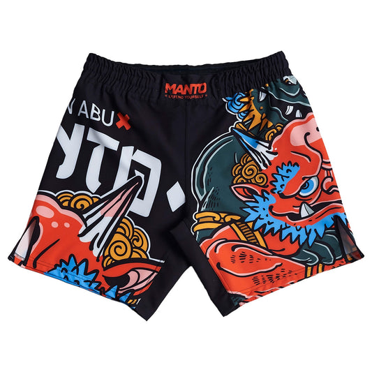 Szorty treningowe MANTO x Yauhen Abu ONI - Black