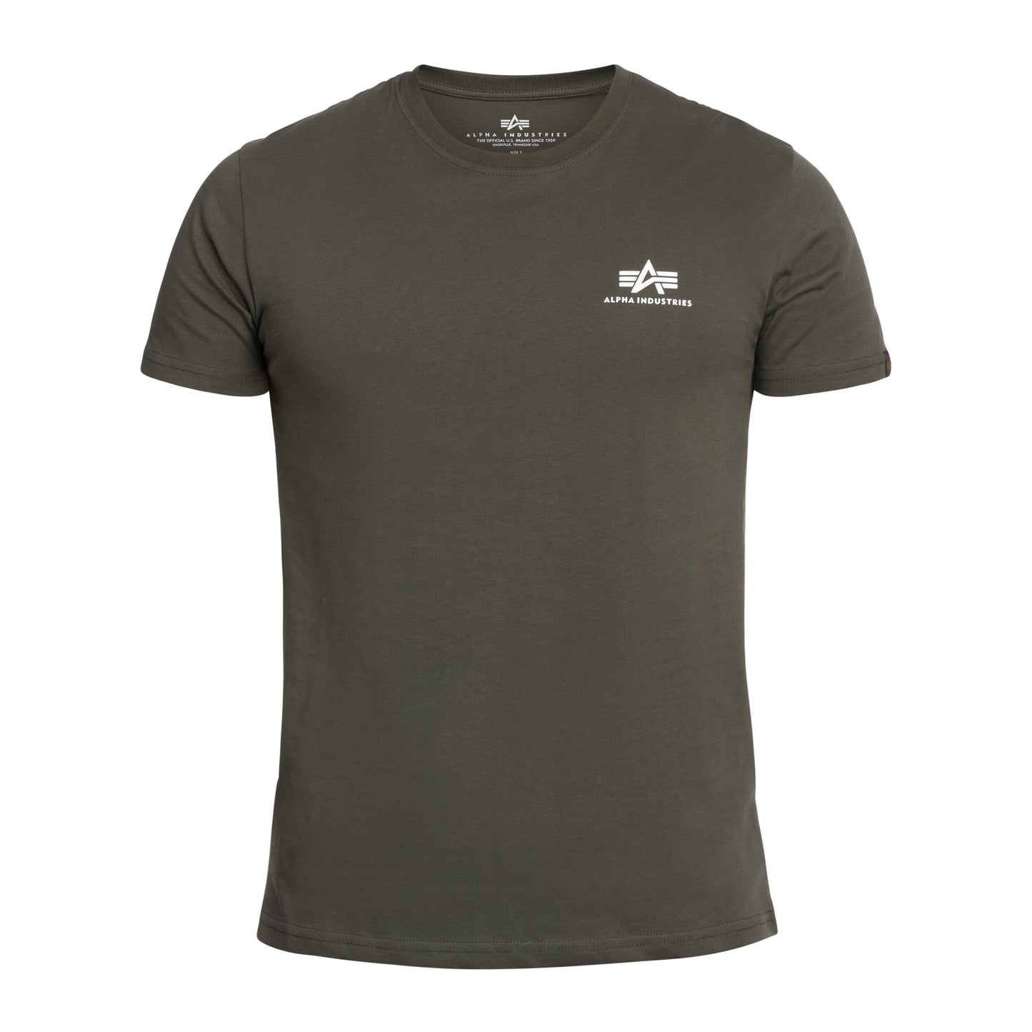 Koszulka T-shirt Alpha Industries Backprint - Dark Olive