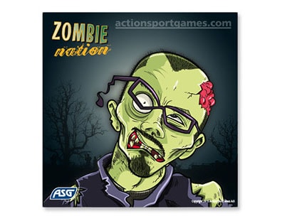 Tarcze ASG "Zombie" pakiet - 100szt.