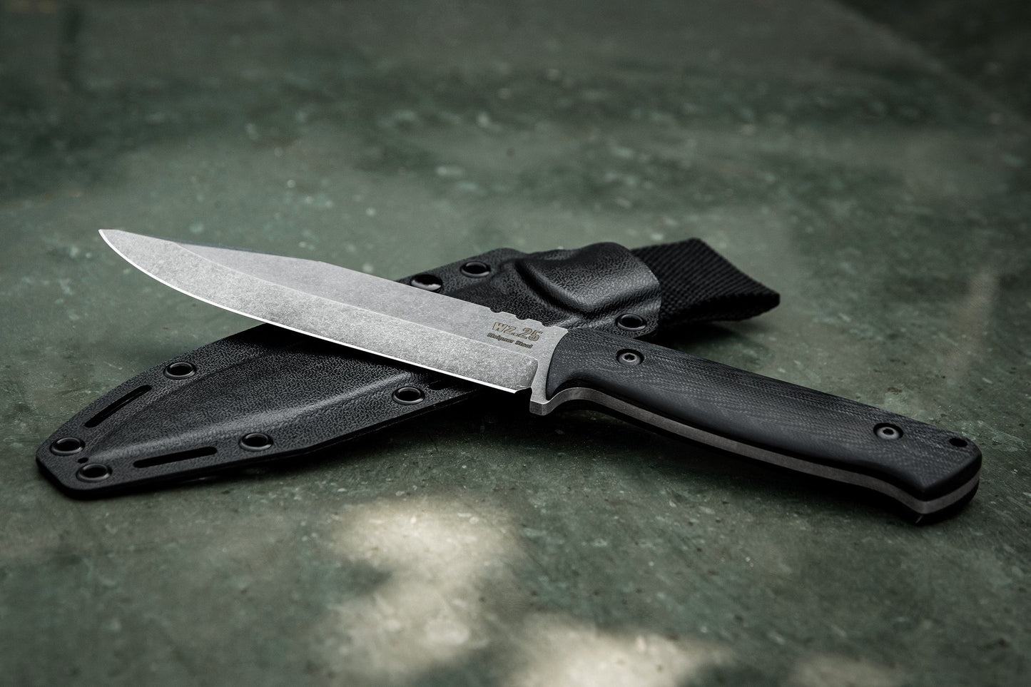 Nóż Za-Pas WZ.25 Grom Stonewashed - Black