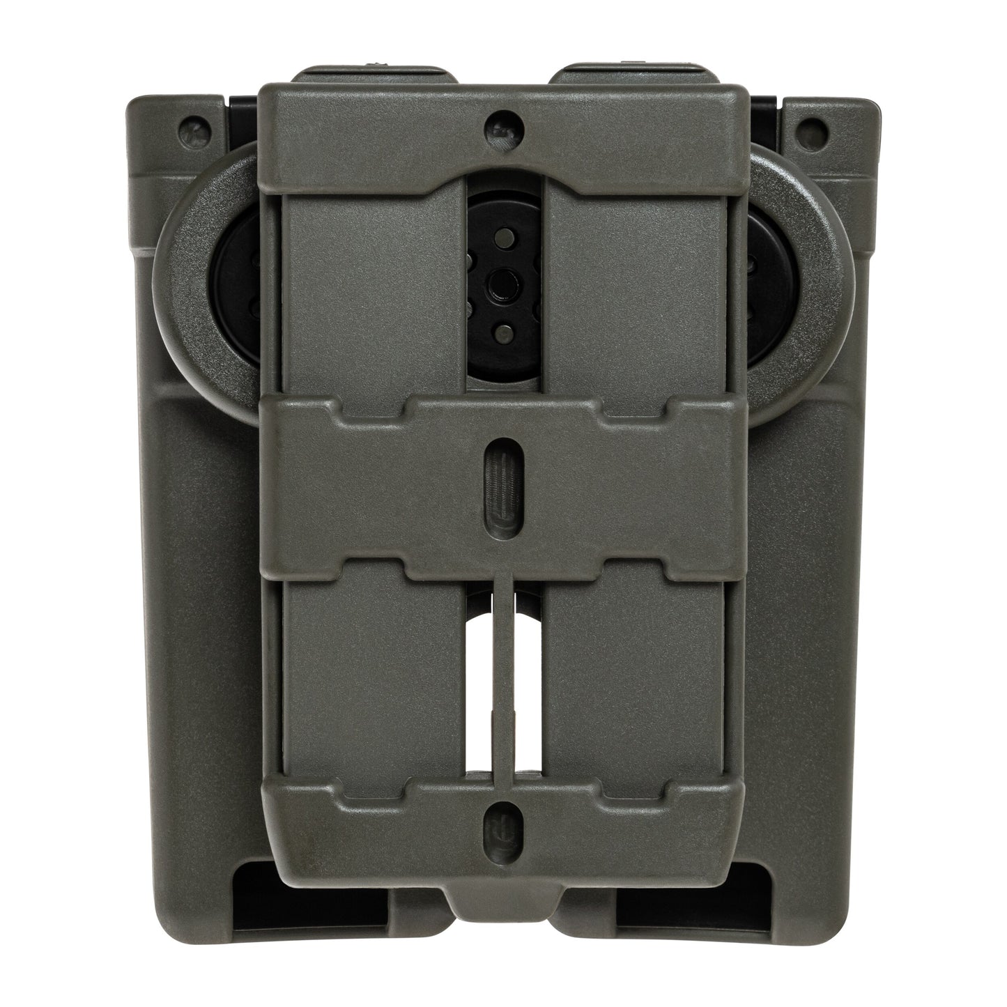 Podwójna ładownica obrotowa ESP z montażem UBC-07 Clip na magazynki MP5/UZI - Olive Drab
