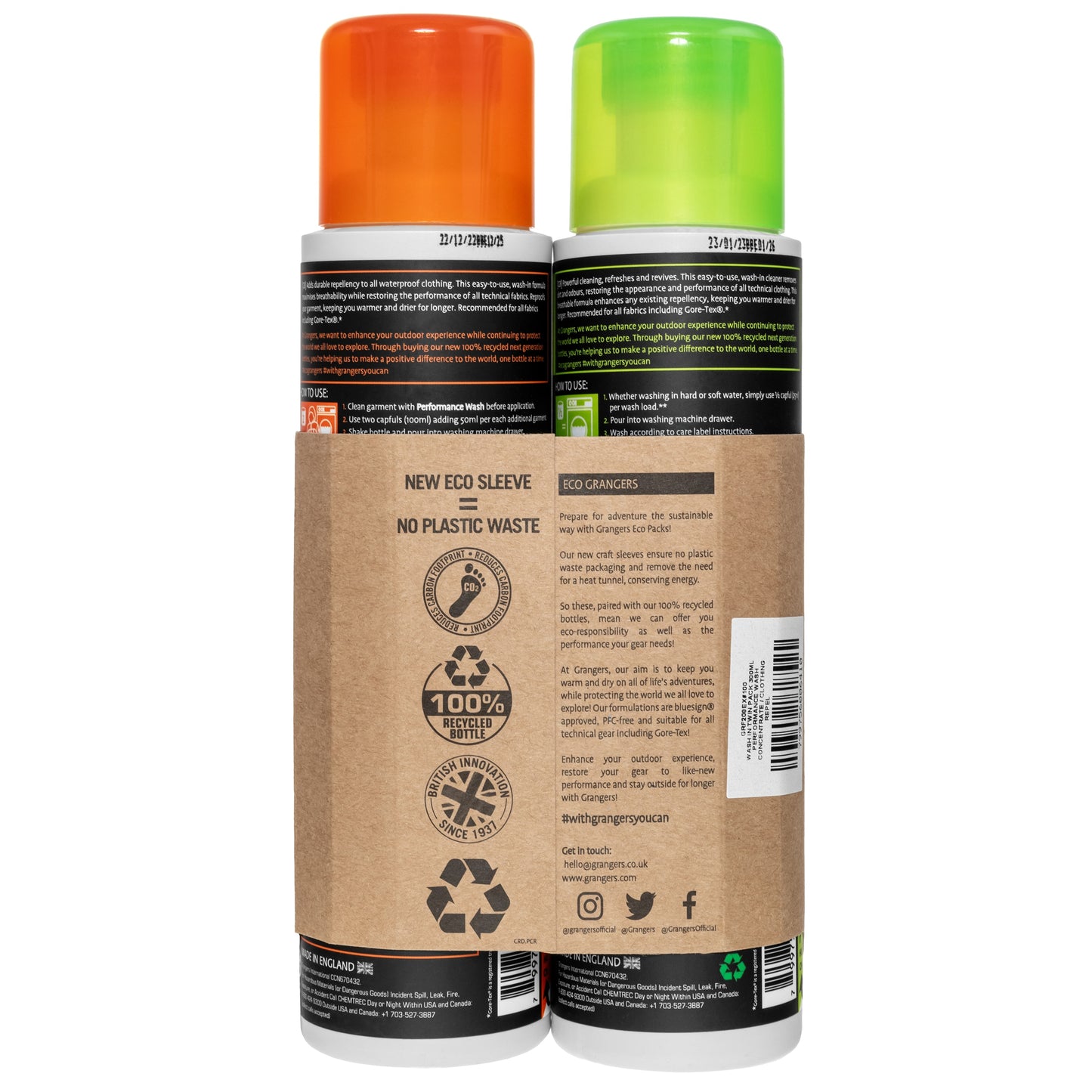 Zestaw Grangers Performance Wash & Clothing Repel 2x300ml