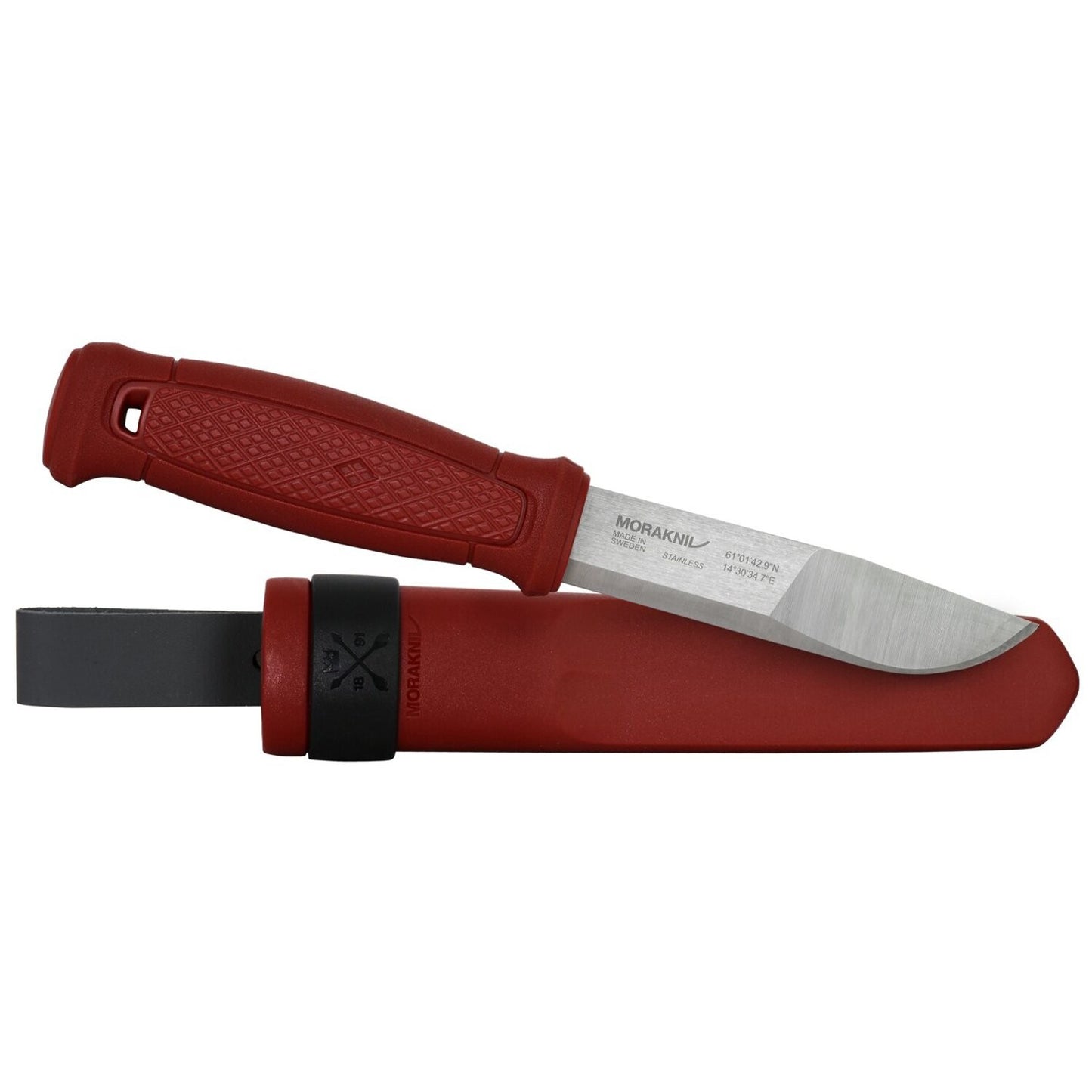 Nóż Mora Kansbol Stainless - Dala Red Edition