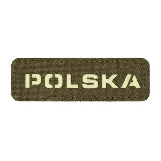 Naszywka M-Tac Polska Laser Cut - Ranger green/Luminate