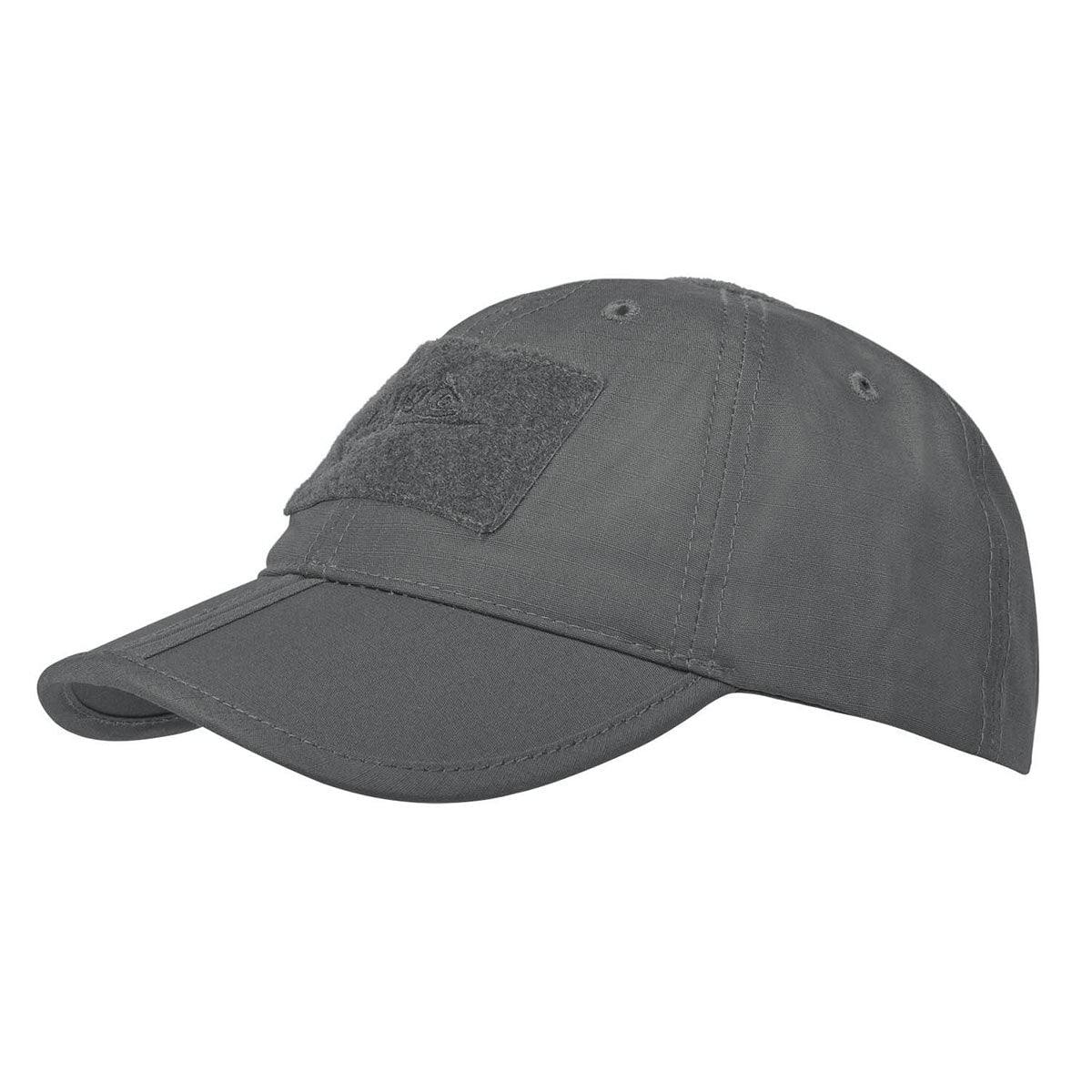 Czapka z daszkiem plus velcro Helikon Folding PolyCotton Rip-Stop - Shadow Grey