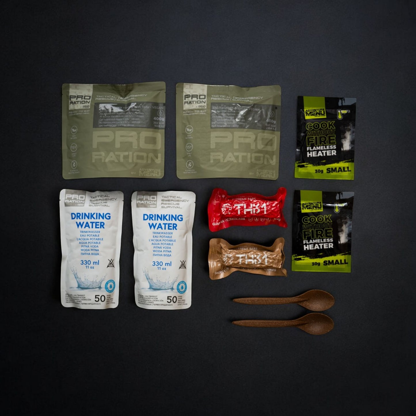 Racja żywnościowa Pro Ration Emergency Food/Water pack - Menu Vege