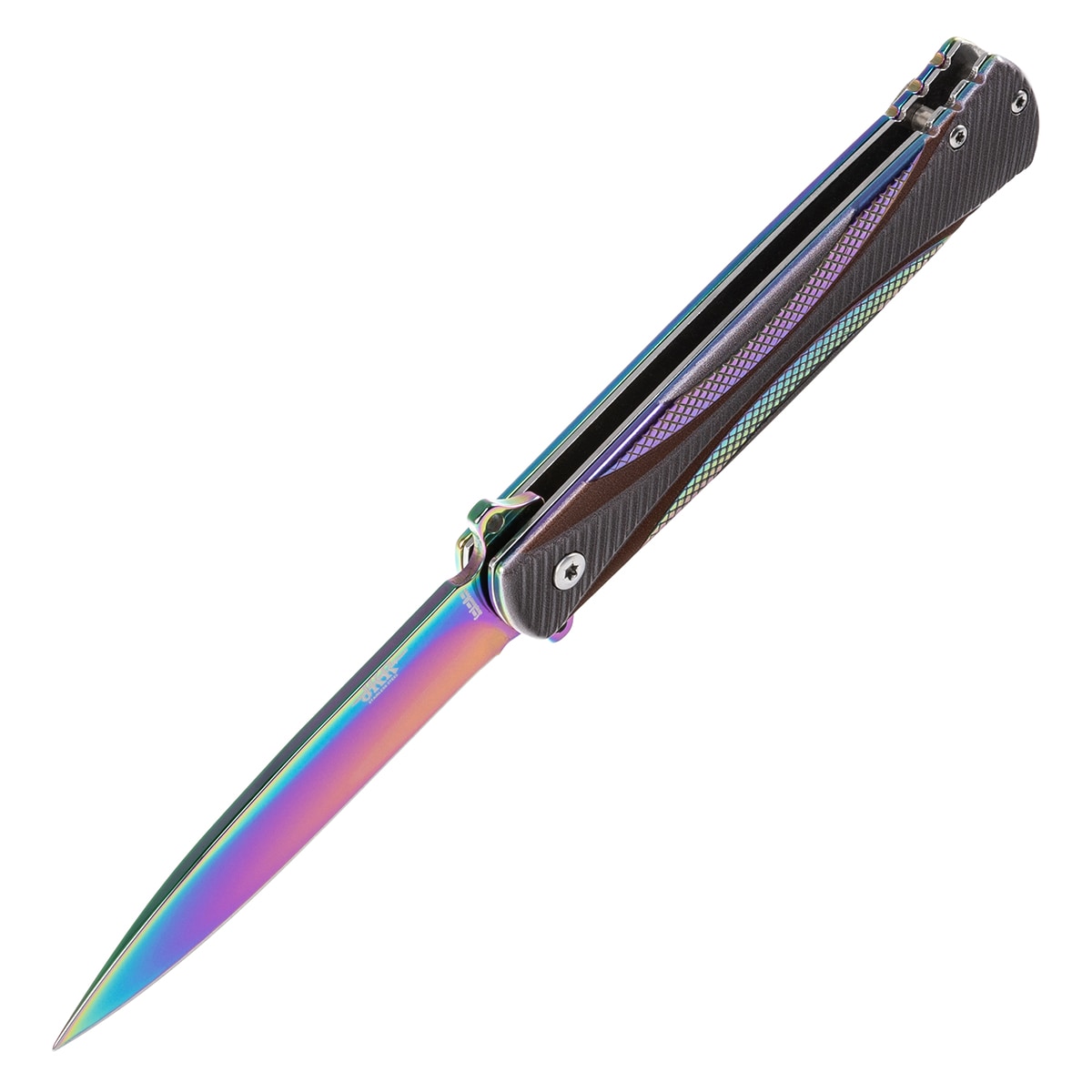 Nóż składany Joker Rainbow Siciliana Spring Assisted