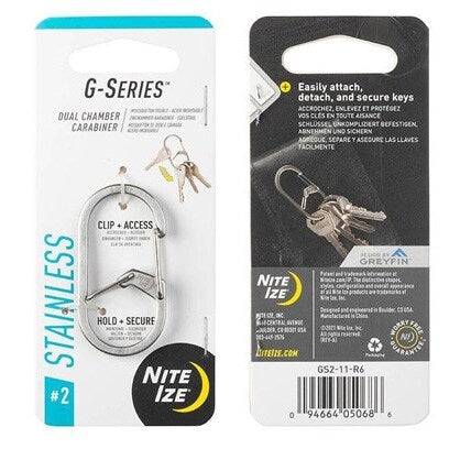 Karabińczyk Nite Ize G-Series 2 Silver