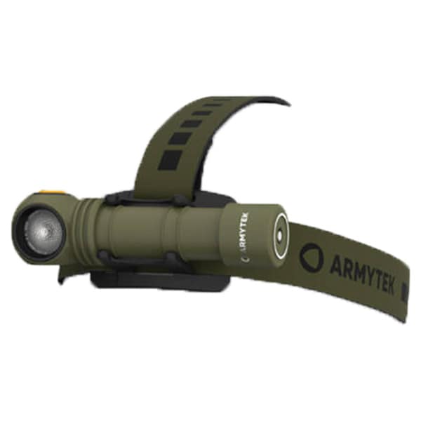 Latarka czołowa i kątowa Armytek Wizard C2 Pro Olive White - 2500 lumenów