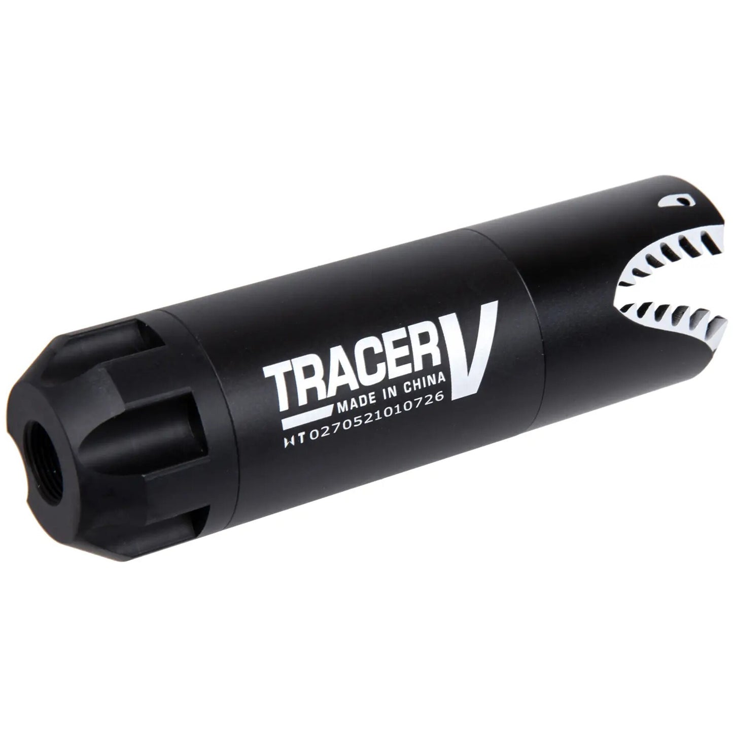 Tłumik dźwięku ASG Wosport Shark Tracer z naświetlaczem - Black