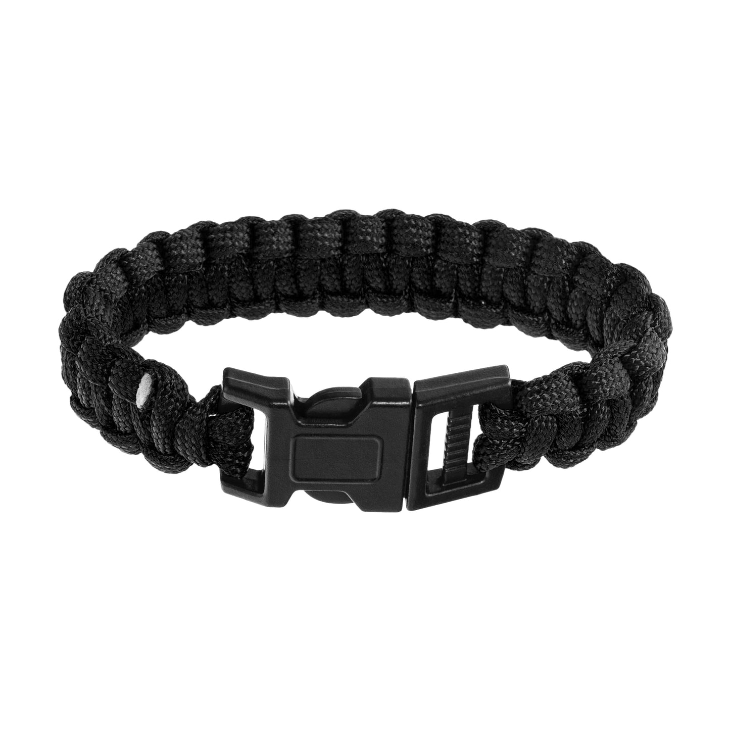 Bransoletka Paracord Badger Outdoor 550 klamra - Black