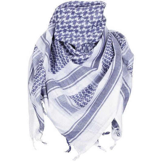Arafatka chusta ochronna MFH Shemagh - Blue/White