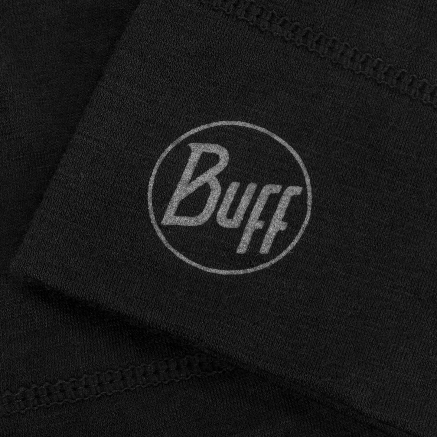 Czapka Buff Safety Merino Wool 1 Layer Solid - Black