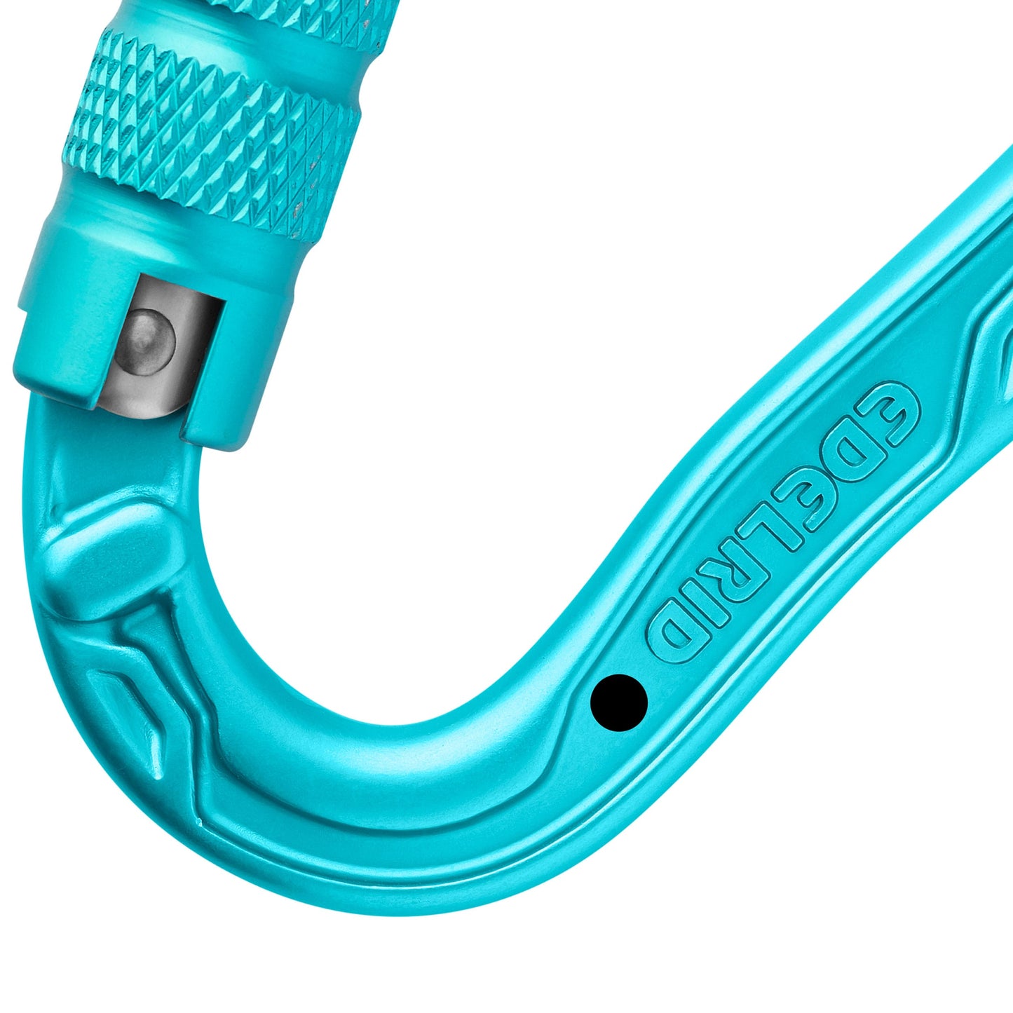 Karabinek wspinaczkowy Edelrid HMS Bullet Triple RFID - Icemint