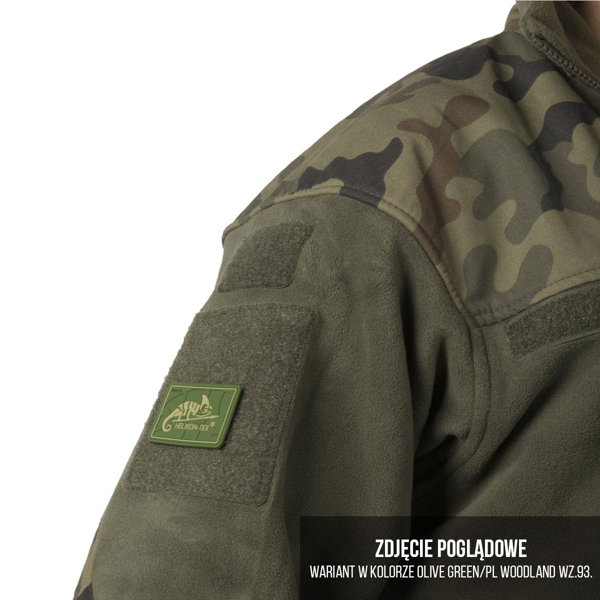 Polar Helikon Infantry - Black/wz.93 Pantera PL Woodland
