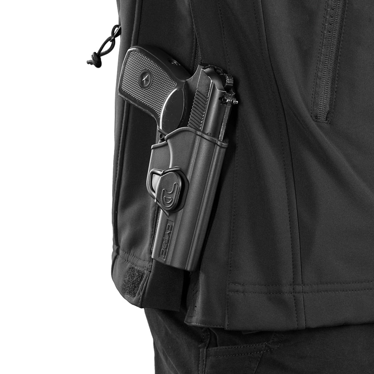 Kurtka M-Tac Softshell Police - Black