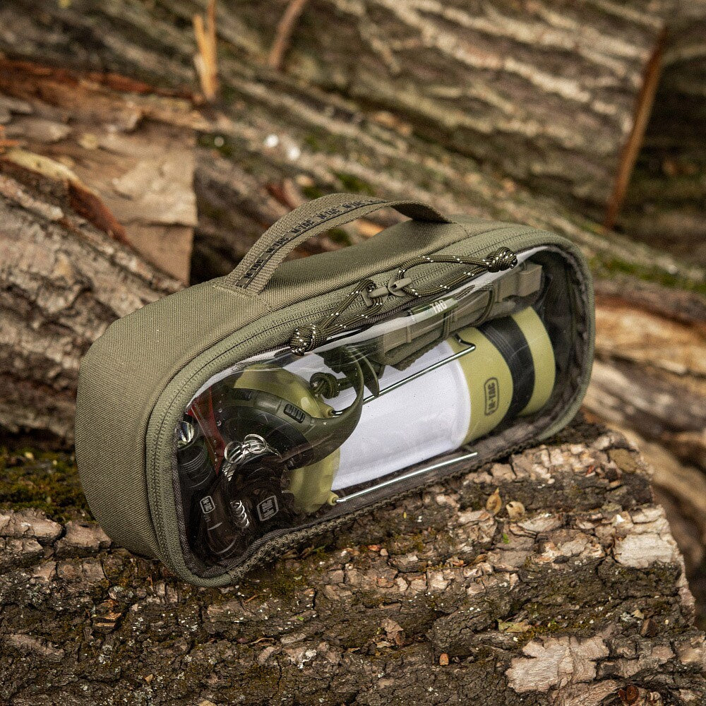 Organizer M-Tac Elite przezroczysty Medium - Ranger Green
