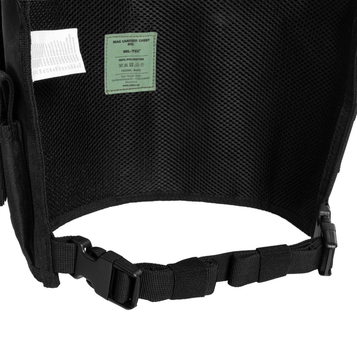 Kamizelka taktyczna Mil-Tec Mag Carrier Chest Rig Black