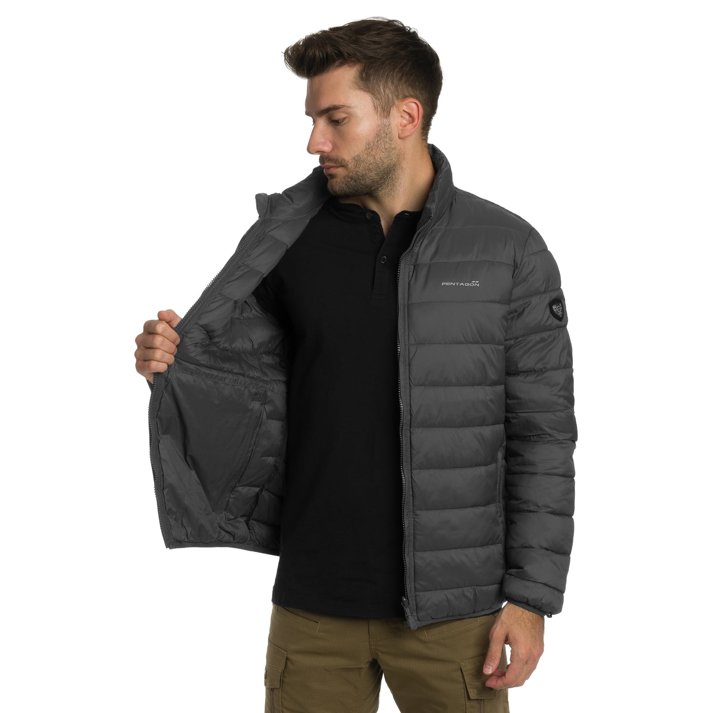 Kurtka Pentagon Nucleus - Cinder Grey
