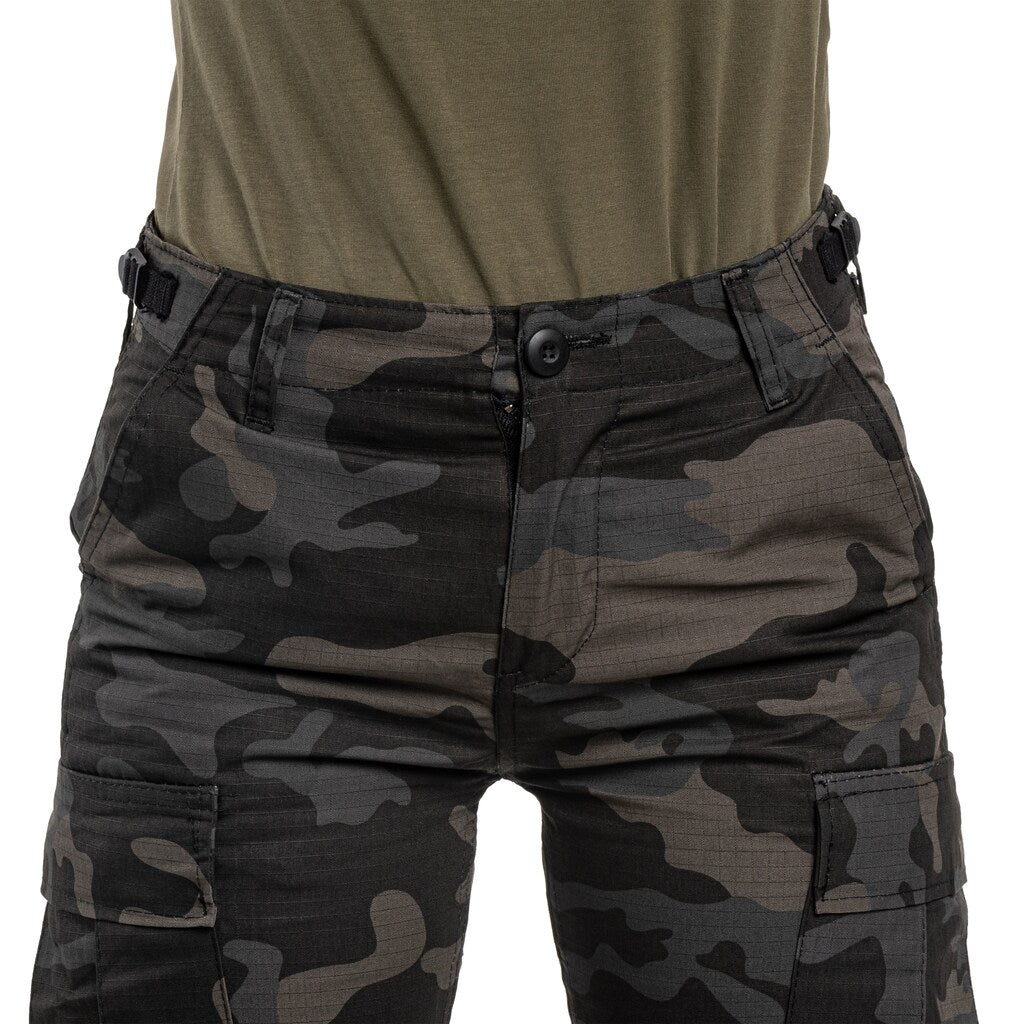 Spodnie damskie Brandit Cargo BDU Rip-Stop - Dark Camo