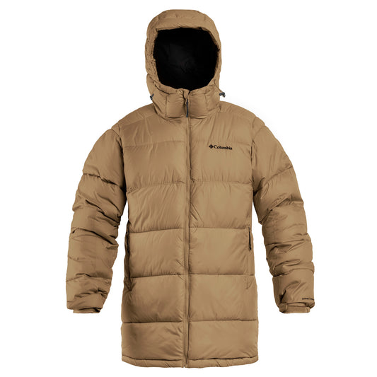 Kurtka Columbia Pike Lake Puffer Parka - Delta
