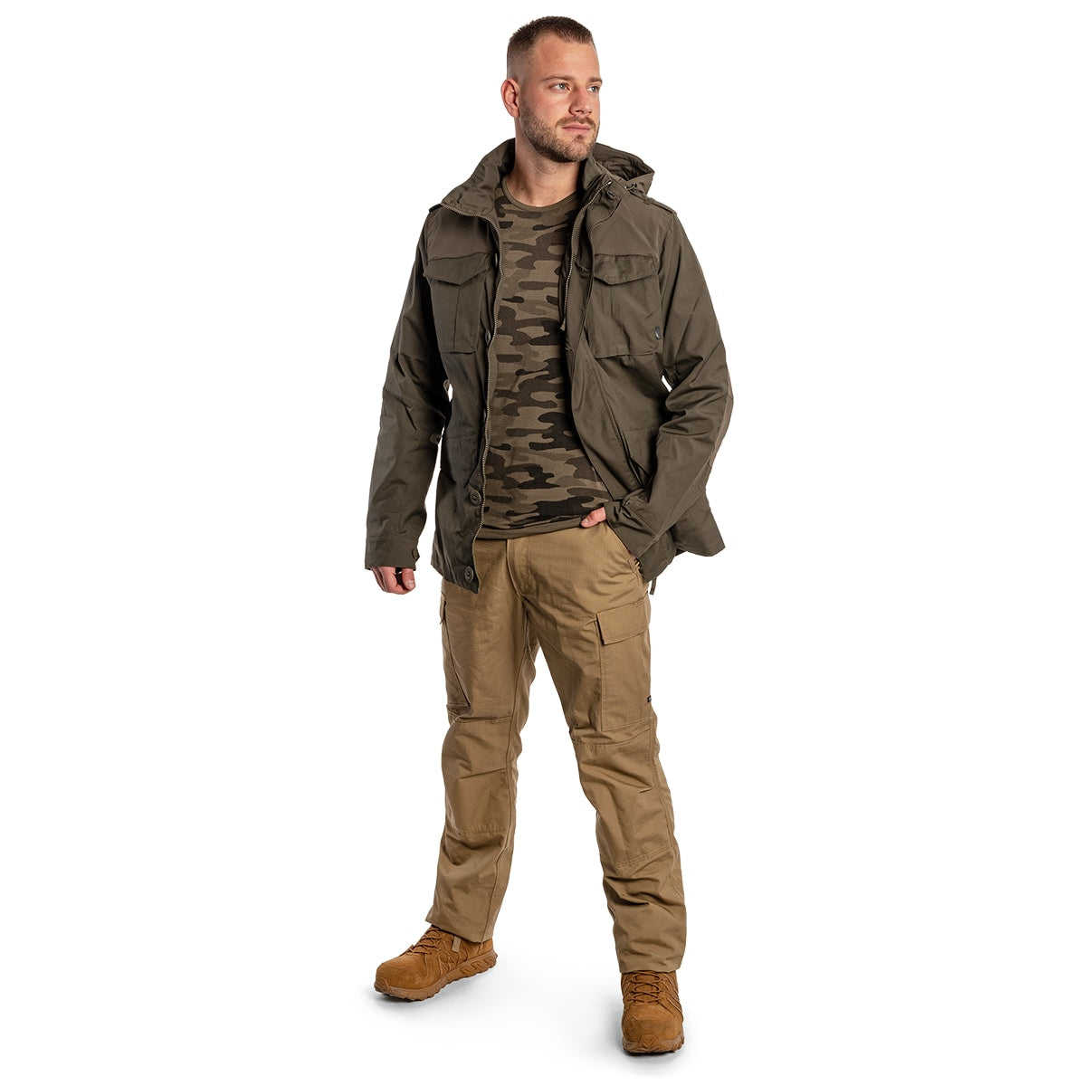 Kurtka Helikon M65 Covert - Taiga Green