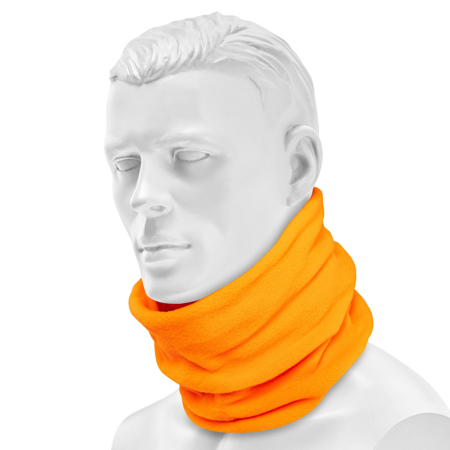 Chusta ochronna Buff Safety Polar Neckwear - Reflective Orange Fluor