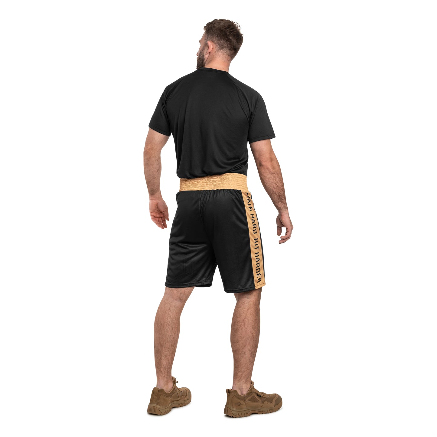 Szorty bokserskie DBX Bushido - Black/Gold