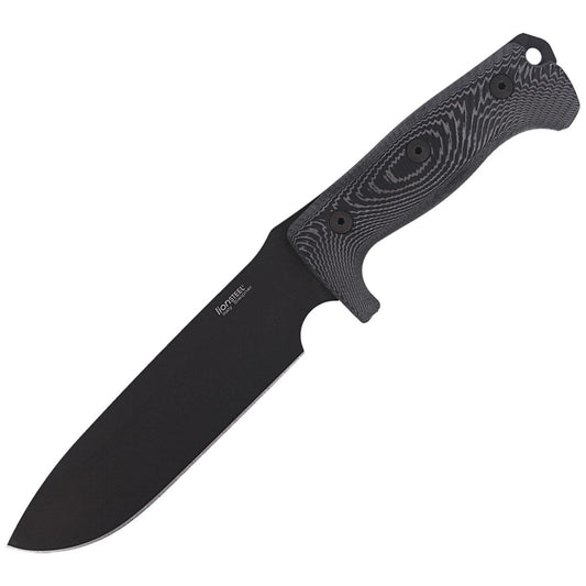 Nóż LionSteel M7 Micarta Black Blade
