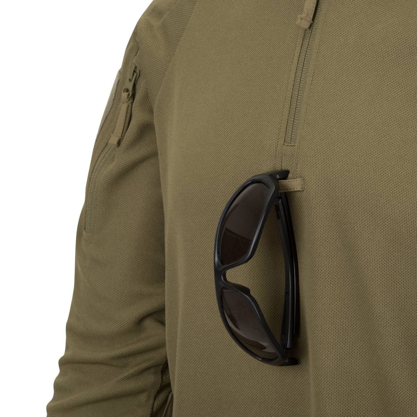 Koszulka polo Helikon Range Long Sleeve - Adaptive Green