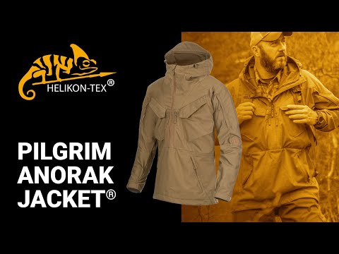 Kurtka Helikon Pilgrim Anorak - Earth Brown/Black
