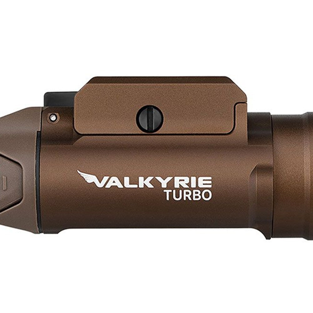 Latarka laserowa na broń Olight LEP Valkyrie Turbo Desert Tan - 250 lumenów