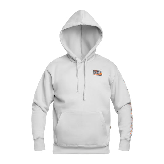 Bluza Alpha Industries Camo Sleeve Hoodie - Pastel Grey