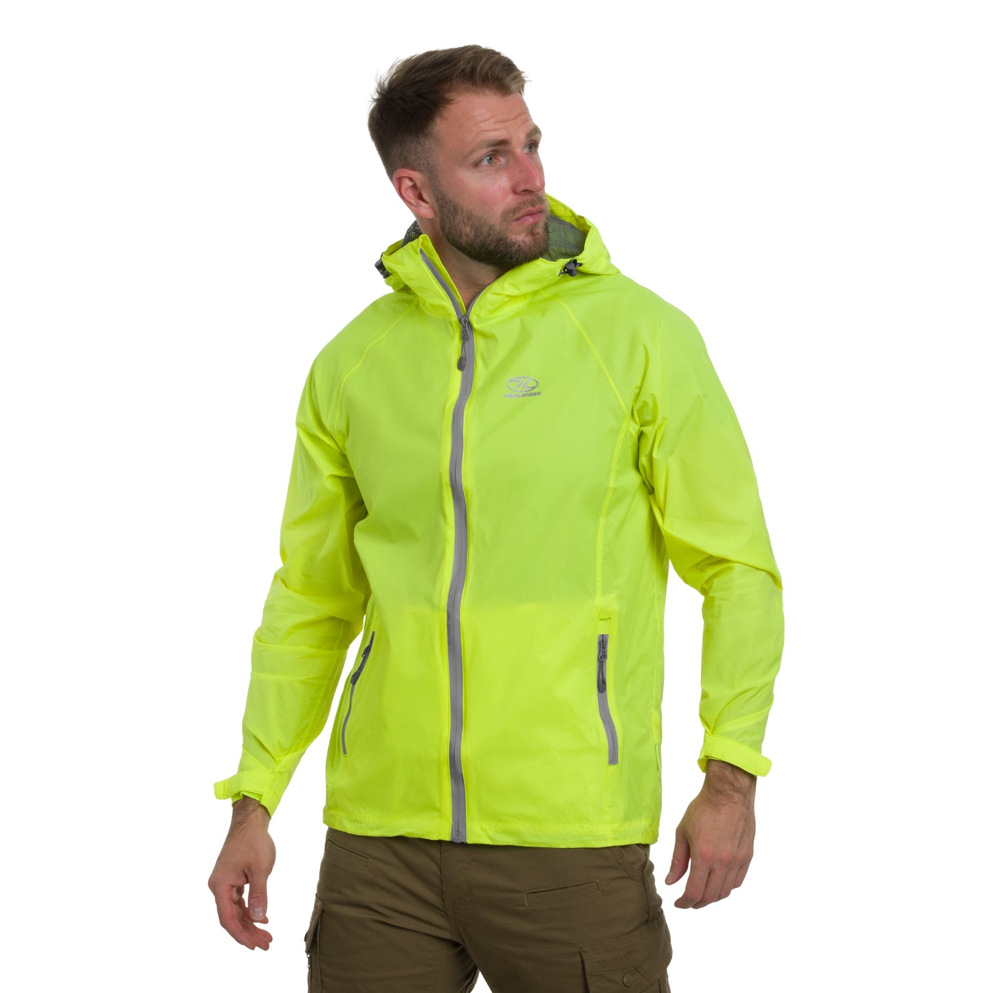 Kurtka Highlander Outdoor Stow & Go Pack Away - Yellow