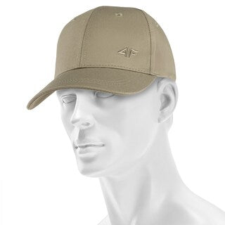 Czapka z daszkiem 4F U367 - Oliwkowa/Khaki