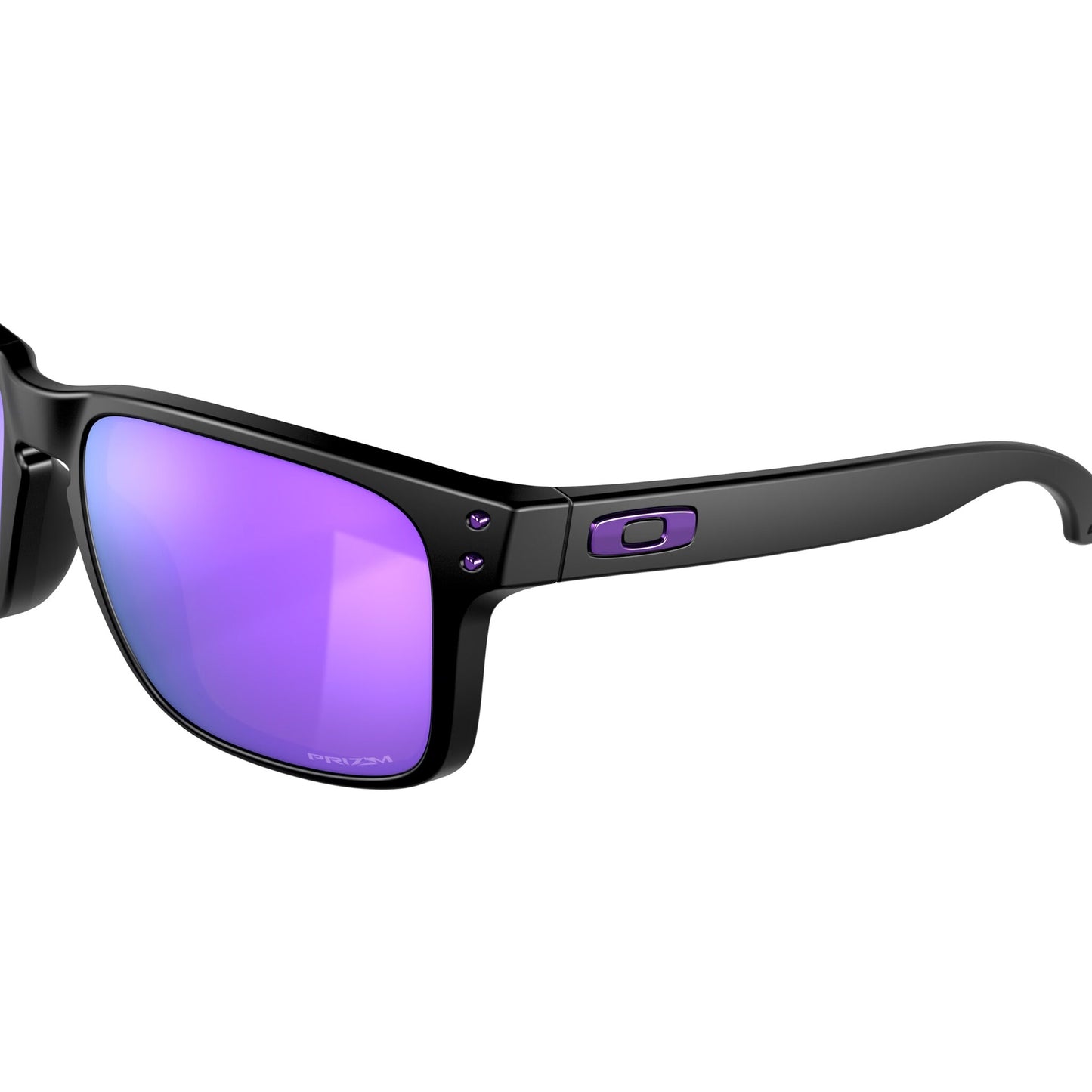 Okulary przeciwsłoneczne Oakley Holbrook - Matte Black Frame/Prizm Violet Lenses