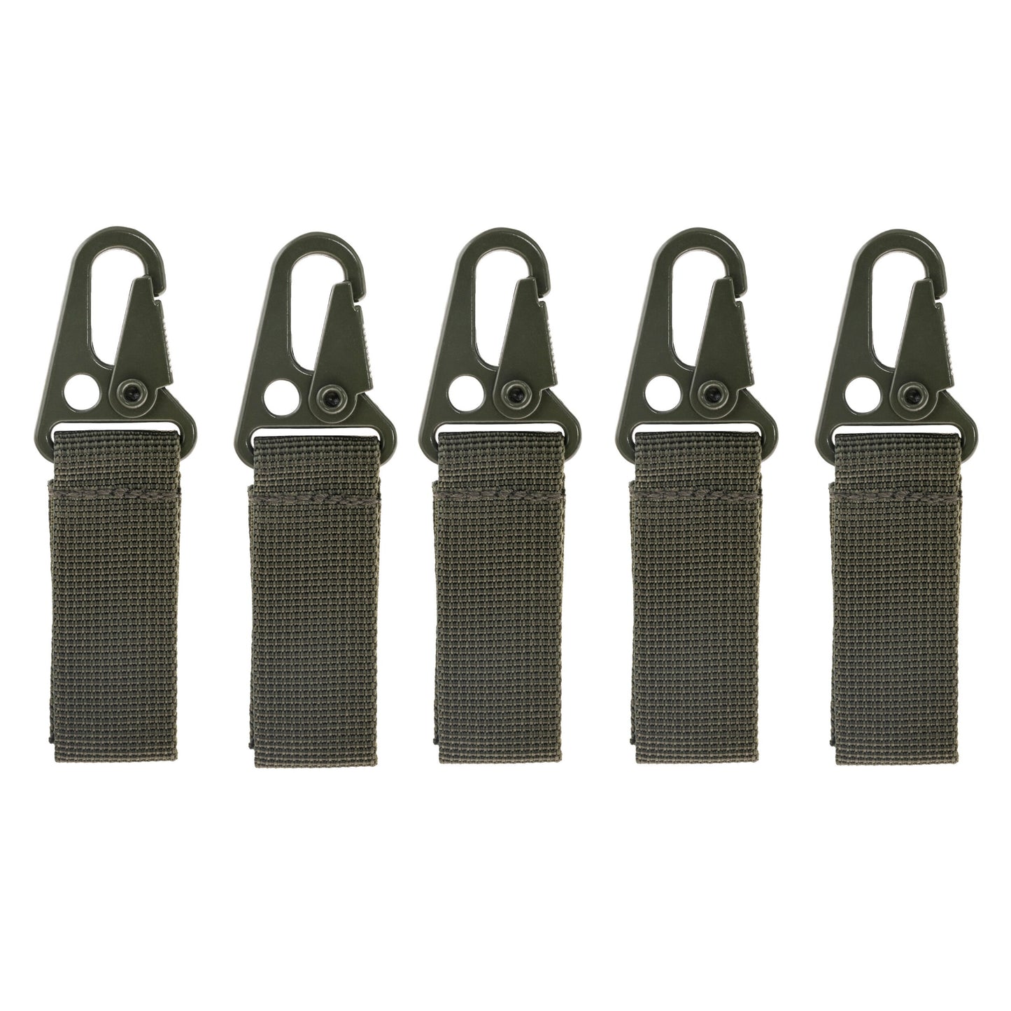 Brelok Mil-Tec grupa krwi 0+ Olive - 5 szt.