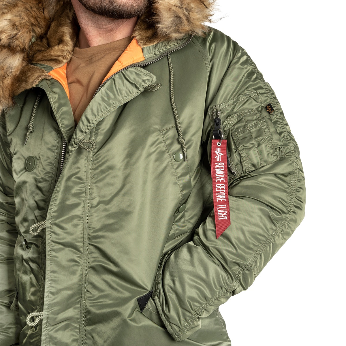 Kurtka Alpha Industries N3B VF 59 Fitted - Sage Green