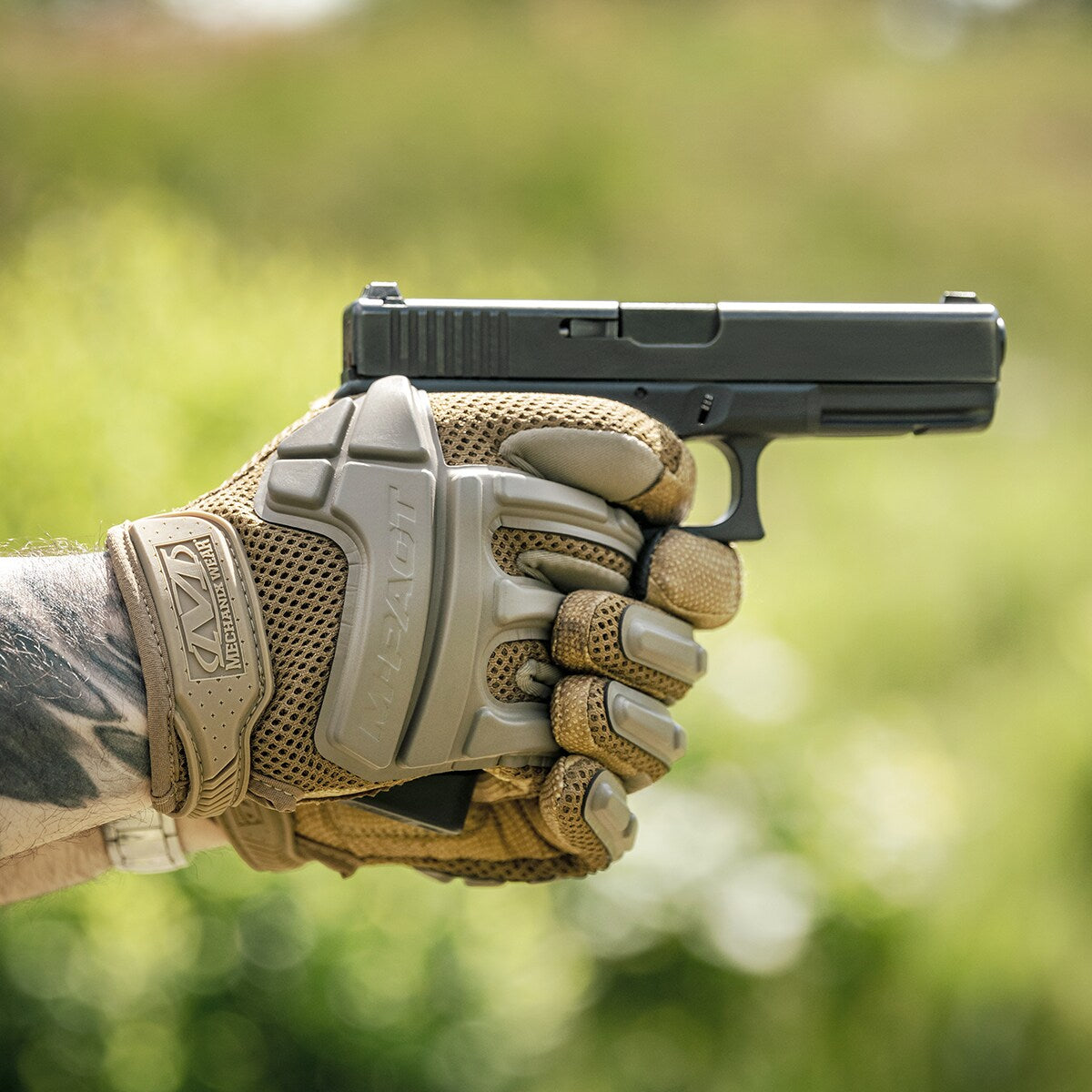 Rękawice taktyczne Mechanix Wear Arid M-Pact Coyote